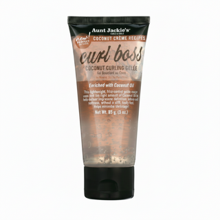 aunt jackies curl boss coconut curling gelee 3oz travel size curl definer frizz control soft hold