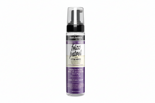 Aunt Jackie’s Frizz Patrol Anti Poof Setting Mousse 8.5oz smooth curl defining foam for frizz free long lasting hairstyles.