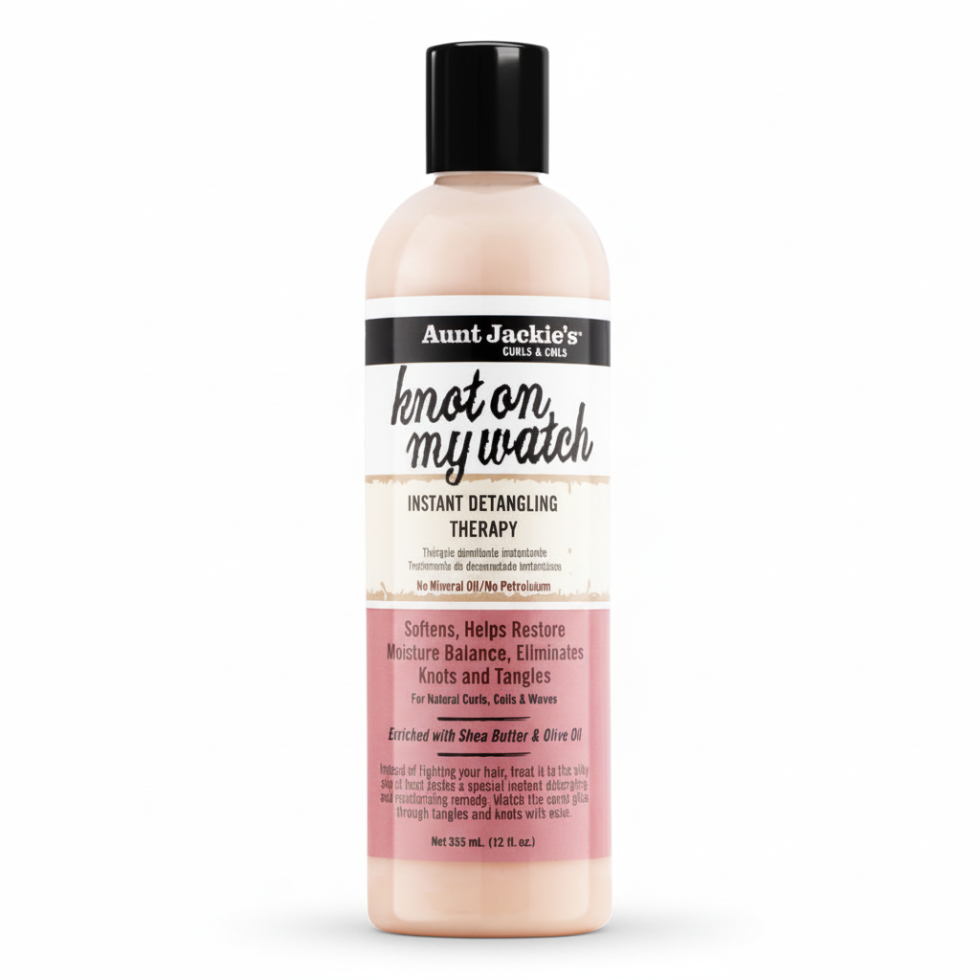 aunt jackies knot on my watch detangler 12oz instant tangle free therapy soft smooth hair