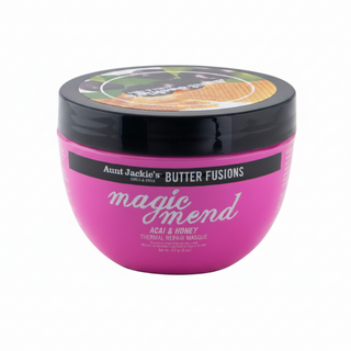 aunt jackies magic mend thermal repair masque 8oz acai honey hair mask repairs heat damage restores moisture