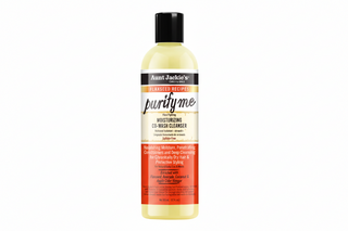 Aunt Jackie’s Purify Me Moisturizing Co Wash Cleanser 12oz gentle build up removal cleanser for soft hydrated curly hair.