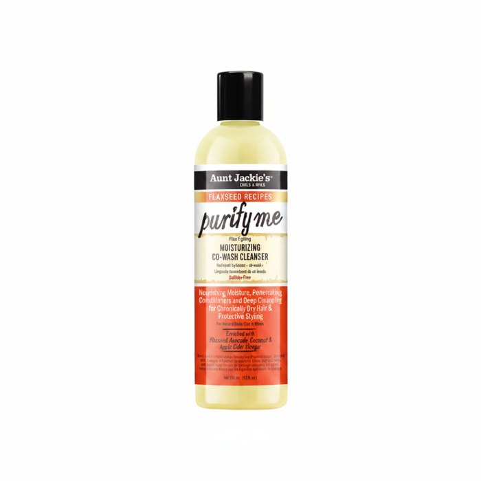 Aunt Jackie’s Purify Me Co-Wash 12oz | Moisturizing Build-Up Removal Cleanser