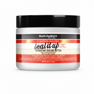 aunt jackies seal it up sealing butter 7.5oz hydrating moisture therapy hair care frizz control curls
