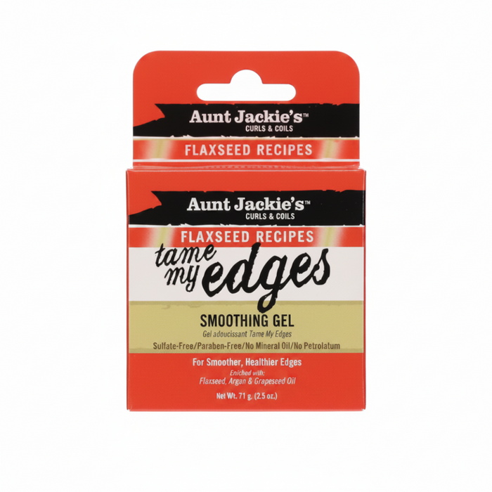 Aunt Jackie’s Tame My Edges Gel 2.5oz | Flaxseed Sleek Hold Edge Control