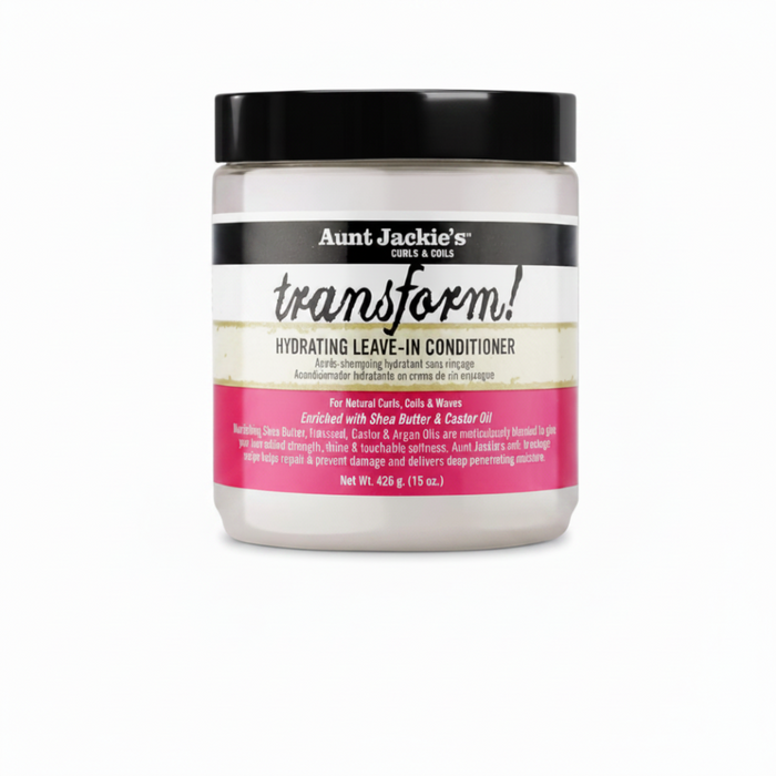 Aunt Jackie’s Transform Leave-In Conditioner 426g | Moisture & Strength