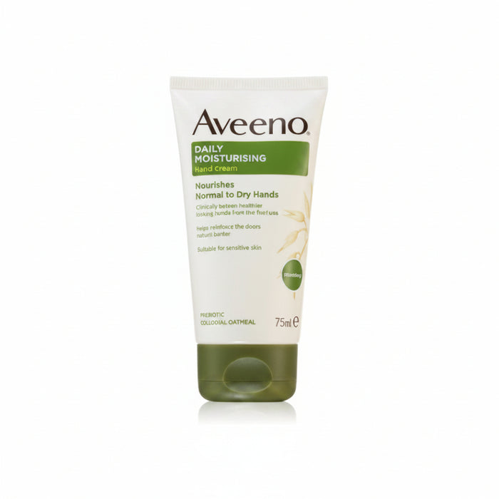 Aveeno Daily Moisturising Hand Cream 75ml | Oat Care for Dry Hands