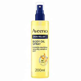 aveeno skin relief body oil spray for very dry sensitive skin hydrating soothing soft smooth healthy skin