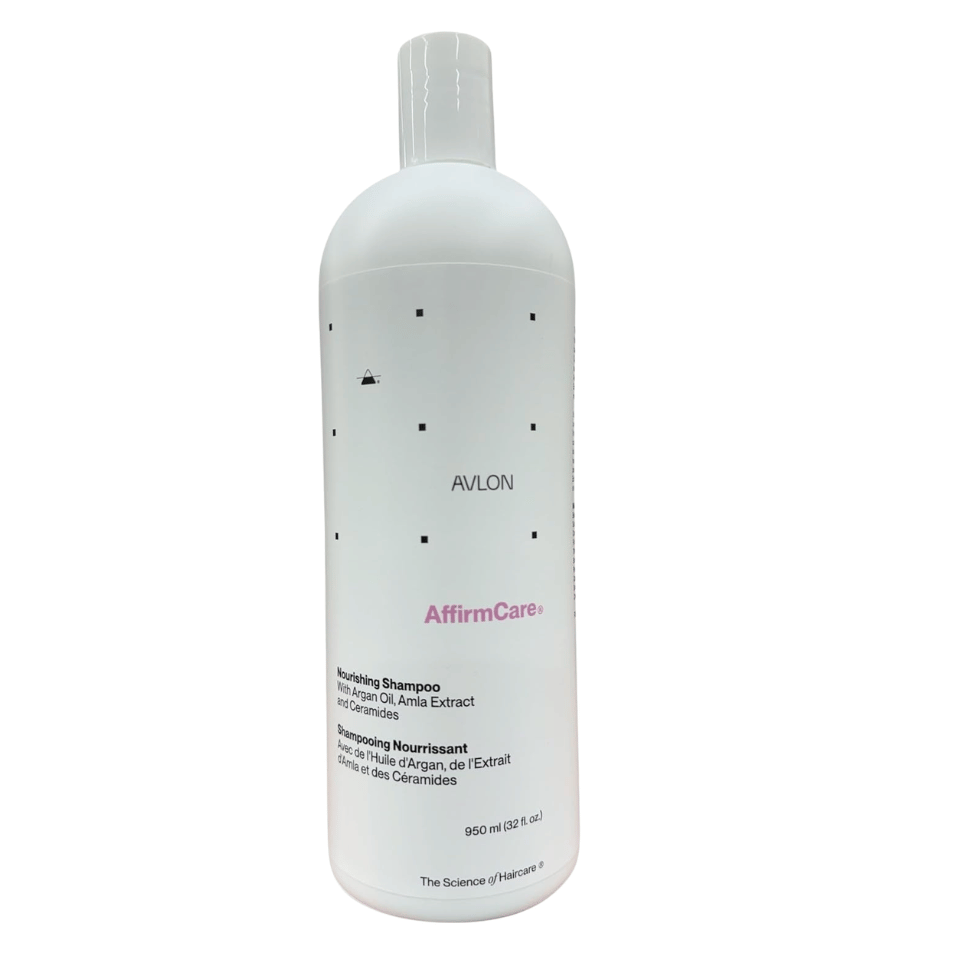 Avlon Affirm MoisturRight nourishing shampoo 32oz hydrating hair cleanser sulfate free moisture care for soft and healthy hair