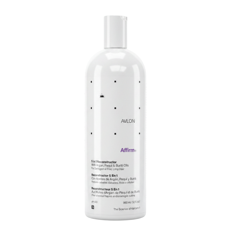 Avlon Affirm MoisturRight nourishing shampoo 32oz hydrating hair cleanser for soft moisturized and healthy hair care