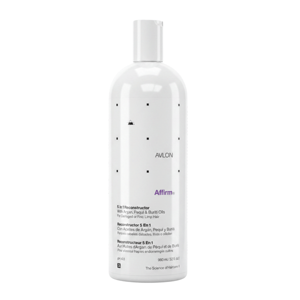 Avlon Affirm MoisturRight Shampoo 32oz | Hydrating & Nourishing Hair Cleanser