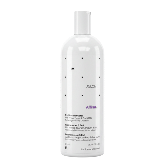 Avlon Affirm MoisturRight Shampoo 32oz | Hydrating & Nourishing Hair Cleanser