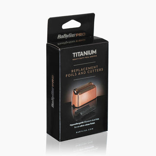 BaByliss PRO Titanium Heavy Duty Foil Shaver-Rose Gold