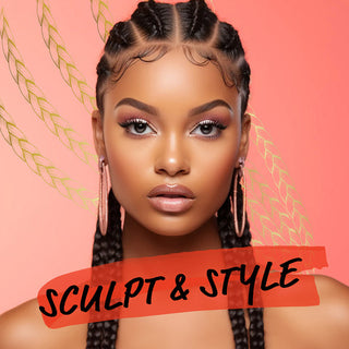 EBIN Braid Formula Conditioning Gel Medium Hold | Non-Flaking Braiding Gel