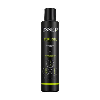 BSSET Curl Gel 300ml | Define & Hold Curls for Type Wavy, Curly & Coily
