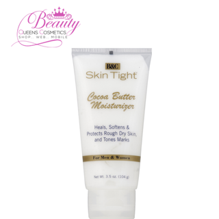 B&C Skin Tight Cocoa Butter Moisturizer 3.5oz | Face & Body Cream