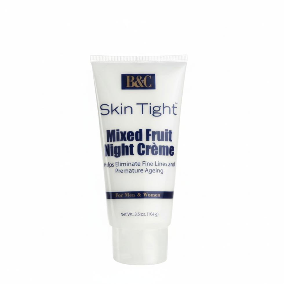 b&c skin tight mixed fruit night creme 3.5oz anti aging night repair fine line treatment hydrating skin care