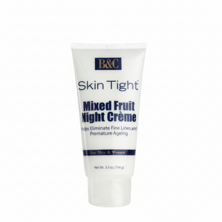 b&c skin tight mixed fruit night creme 3.5oz anti aging night repair fine line treatment hydrating skin care
