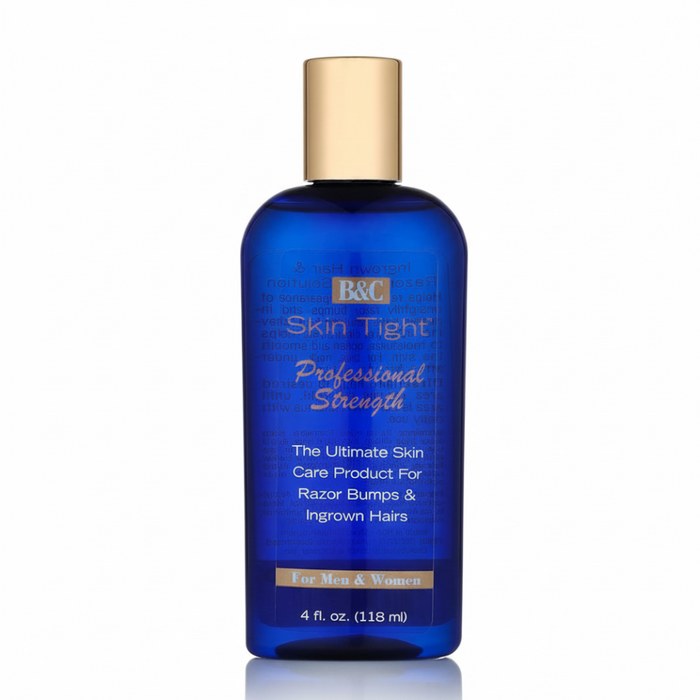 B&C Skin Tight Professional Strength 4oz | Razor Bump & Ingrown Hair Treatment