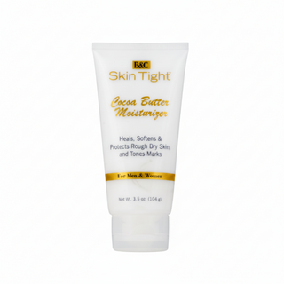 b&c skin tight cocoa butter moisturizer 3.5oz face body cream hydrating dry skin care soft smooth skin