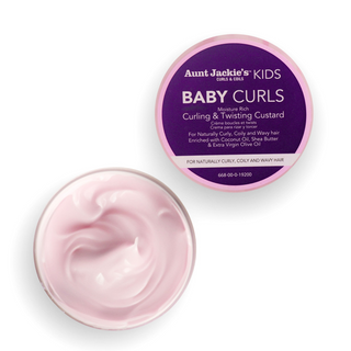 Aunt Jackie’s Baby Curls Moisture Rich Curling & Twisting Custard – 15oz