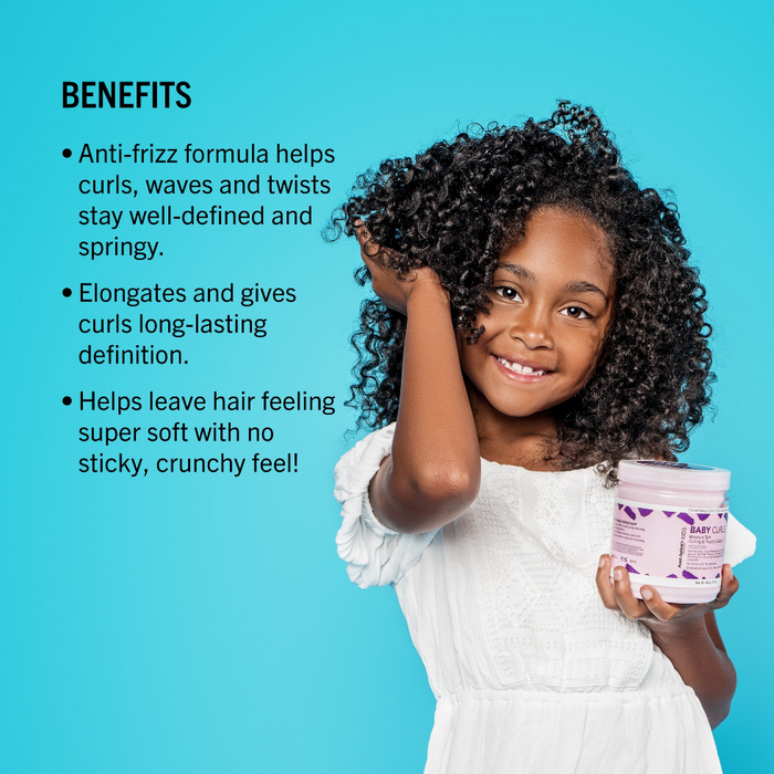 Crème anglaise pour boucles et torsions pour bébés filles de Aunt Jackie's, 426 g/15 oz