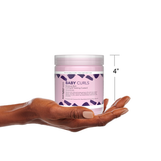 Aunt Jackie’s Baby Curls Moisture Rich Curling & Twisting Custard – 15oz