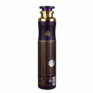 Badee Al Oud Amethyst Air Freshener 300ml by Lattafa floral oud long-lasting room spray

