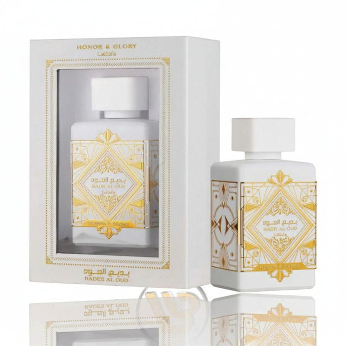 Badee Al Oud Honor & Glory Eau De Parfum 100ml by Lattafa | Sweet Gourmand Unisex