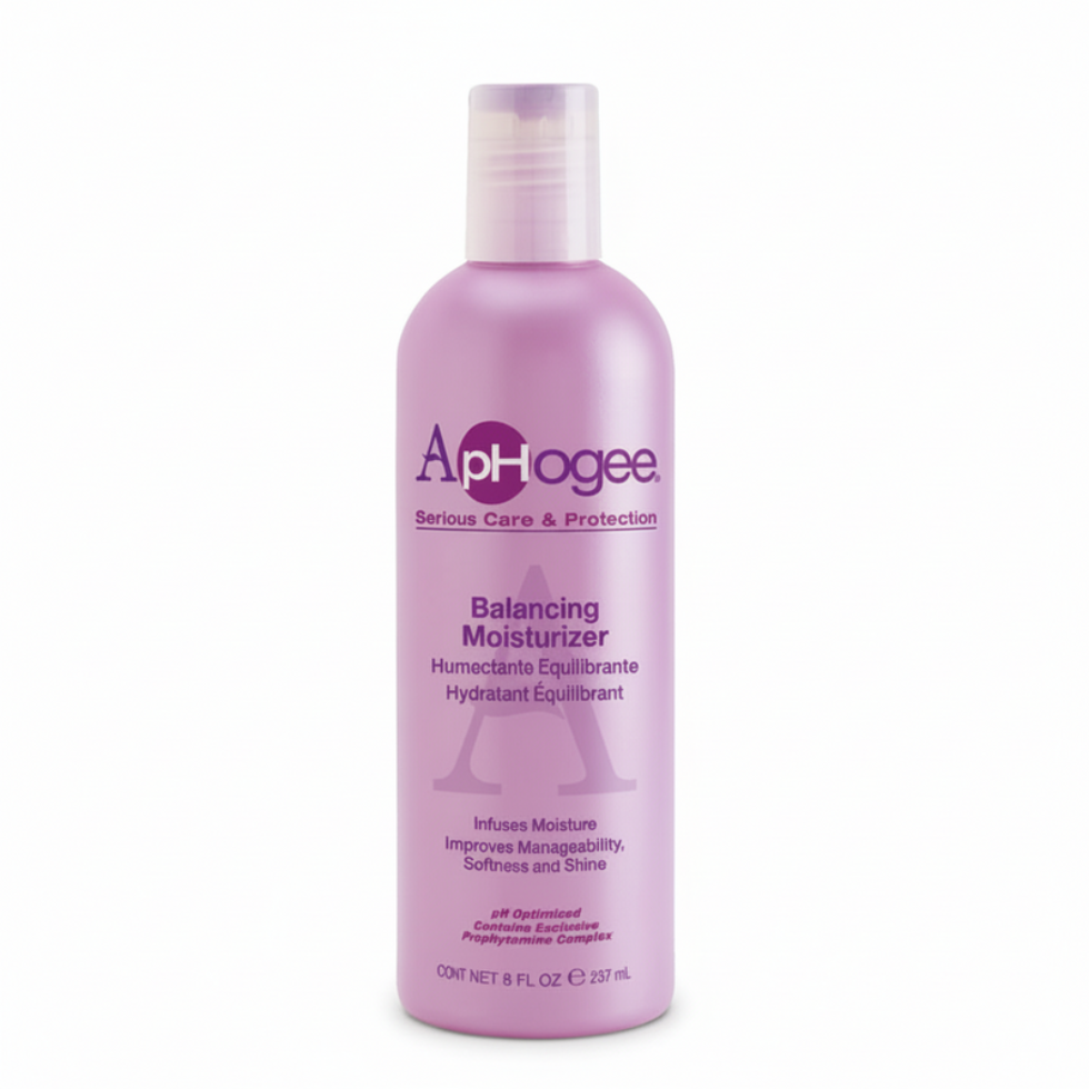aphogee balancing moisturizer 237ml hydrate soften restore hair balance frizz control conditioner