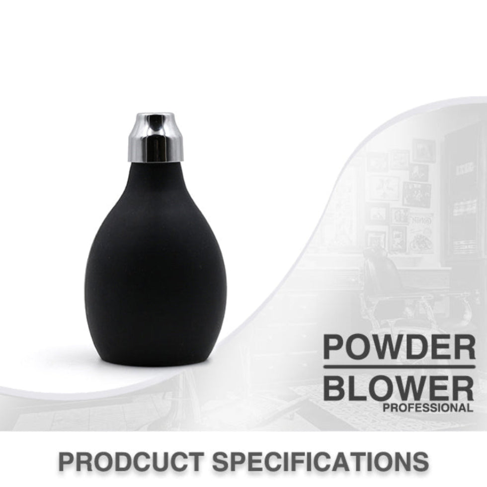 Barber pro talc powder blower puffer neck duster barber cleaning tool hair removal tool