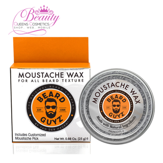 Beard Guyz Moustache Wax 0.88oz | Strong All-Day Hold