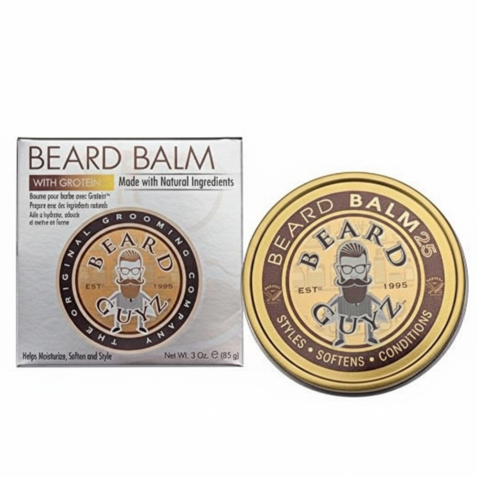 Beard guyz beard balm 3oz moisturizes softens and tames beard grooming balm