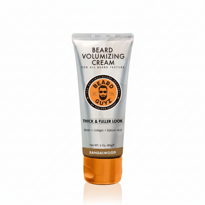 Beard Guyz Beard Volumizing Cream 3oz | Thicken & Fuller Beard Styling Cream