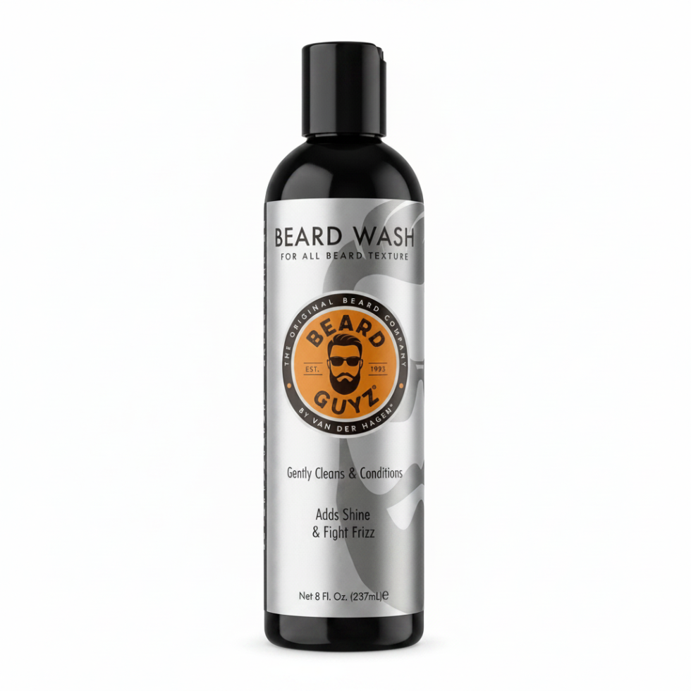 Beard guyz beard wash 8oz citrus cleanser argan oil softens and cleans facial hair beard care
