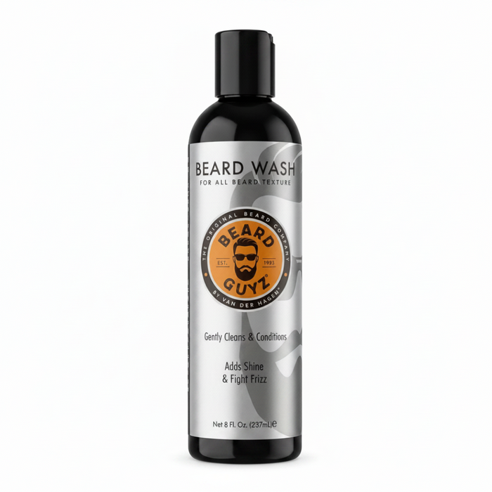 Beard Guyz Beard Wash 8oz | Citrus Cleanser with Argan Oil for Soft Beard