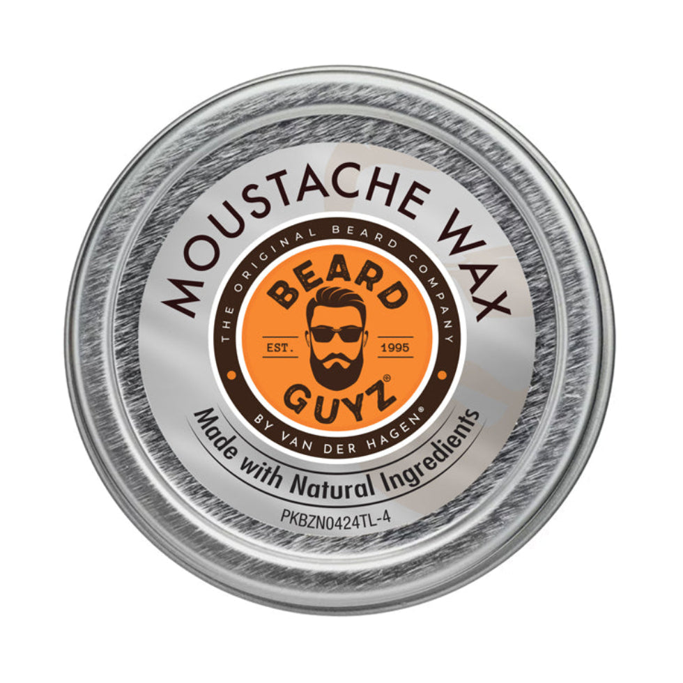 Beard guyz moustache wax 0.88oz strong all day hold styling and shaping wax