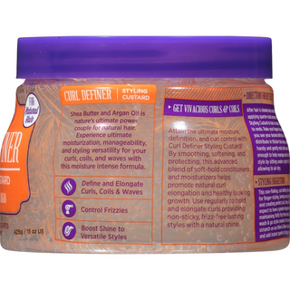 beautiful textures curl definer styling custard for defined hydrated frizz free natural bouncy curls