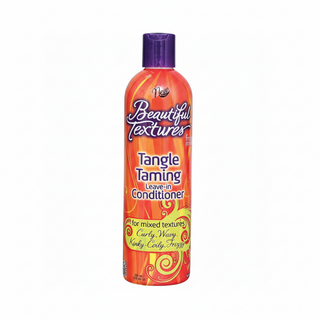 beautiful textures tangle taming leave in conditioner for hydrating detangling and defining soft frizz free curls