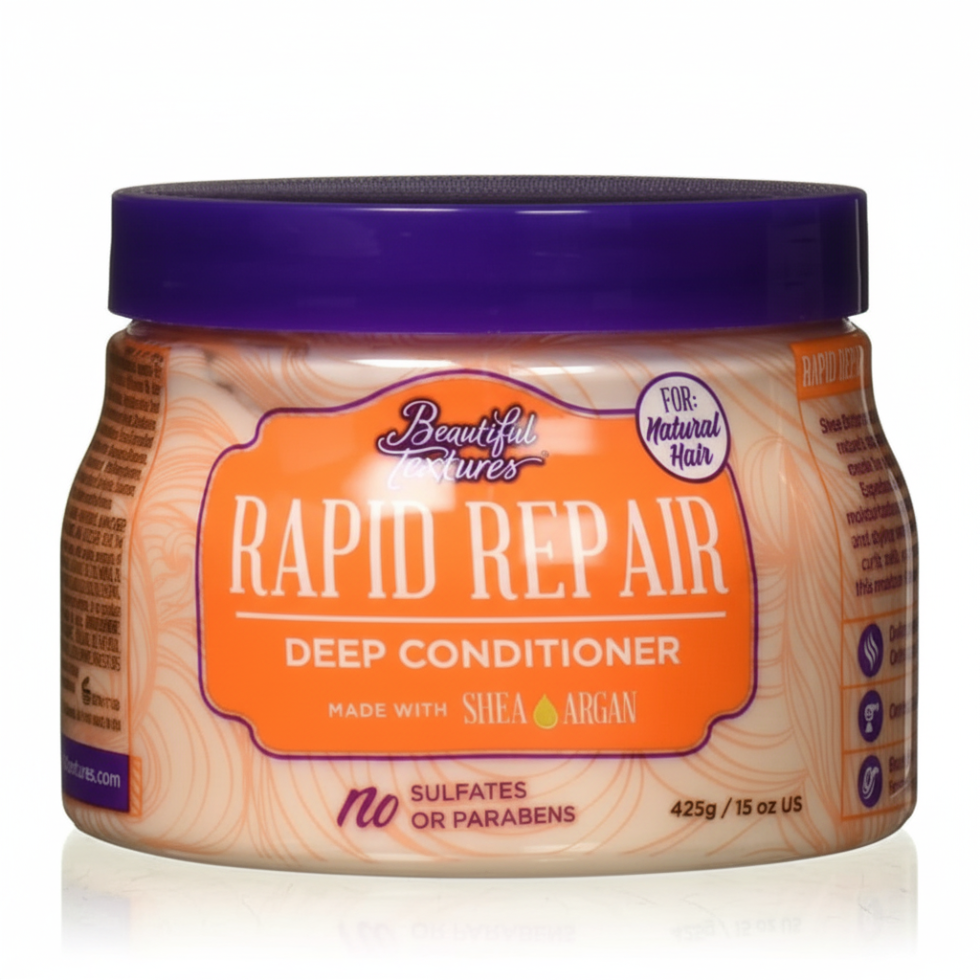 beautiful textures rapid repair deep conditioner for restoring strengthening and moisturizing damaged dry hair