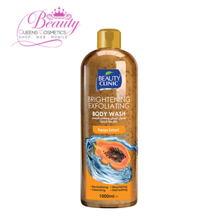 Beauty Clinic Papaya Exfoliating Body Wash 1000ml | Brightening