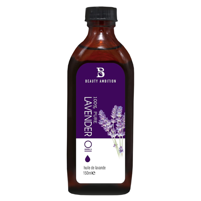 Beauty Ambition lavender oil 150ml natural herbal hair and skin oil for nourishment soothing scalp care and relaxation