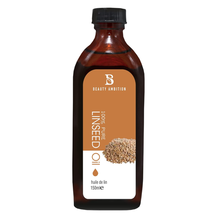Beauty Ambition linseed oil natural herbal oil for hair growth and skin nourishment 150ml