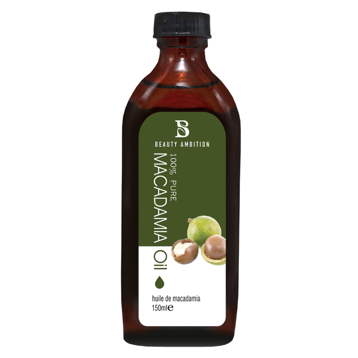 Beauty Ambition macadamia oil pure natural oil for hair repair and skin hydration 150ml