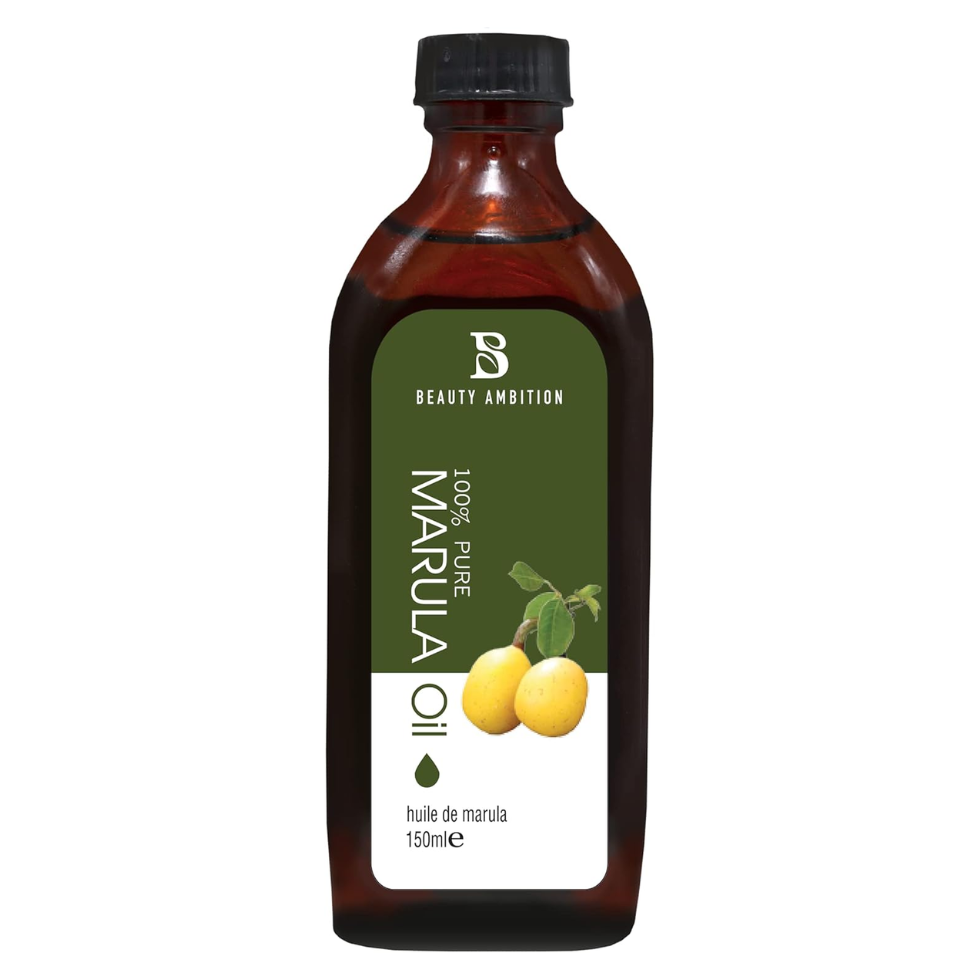 Beauty Ambition marula oil natural lightweight herbal oil for hair and skin 150ml