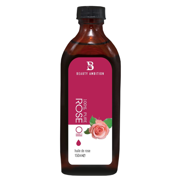Beauty Ambition rose oil natural herbal oil for glowing skin and soft hair 150ml