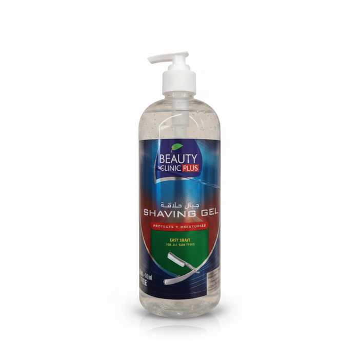 Beauty Clinic Clear Shaving Gel 700ml | Moisturizing Precision Shave Gel