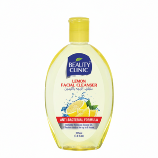 Beauty clinic lemon facial cleanser 225ml brightening deep cleansing face wash skin care
