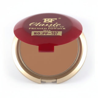 beauty forever classic pressed powder 107 smooth matte finish face makeup compact oil control natural coverage cosmetic product