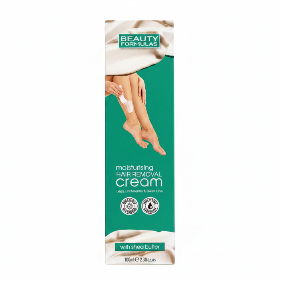 Beauty Formulas hair removing cream 100ml smooth easy hair removal cream for soft skin