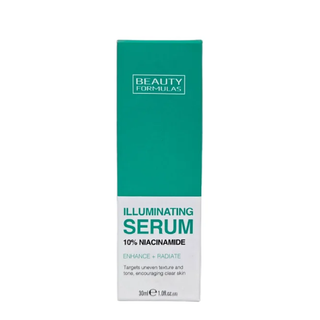 beauty formulas illuminating serum 30ml for glowing radiant and hydrated skin care